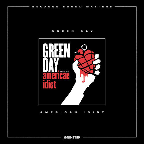 Green Day American Idiot (20th Anniversary) One-Step Numbered Limited Edition 180g 2LP (Use code: FREESHIPPING at Checkout Two Orders or More UK Only)