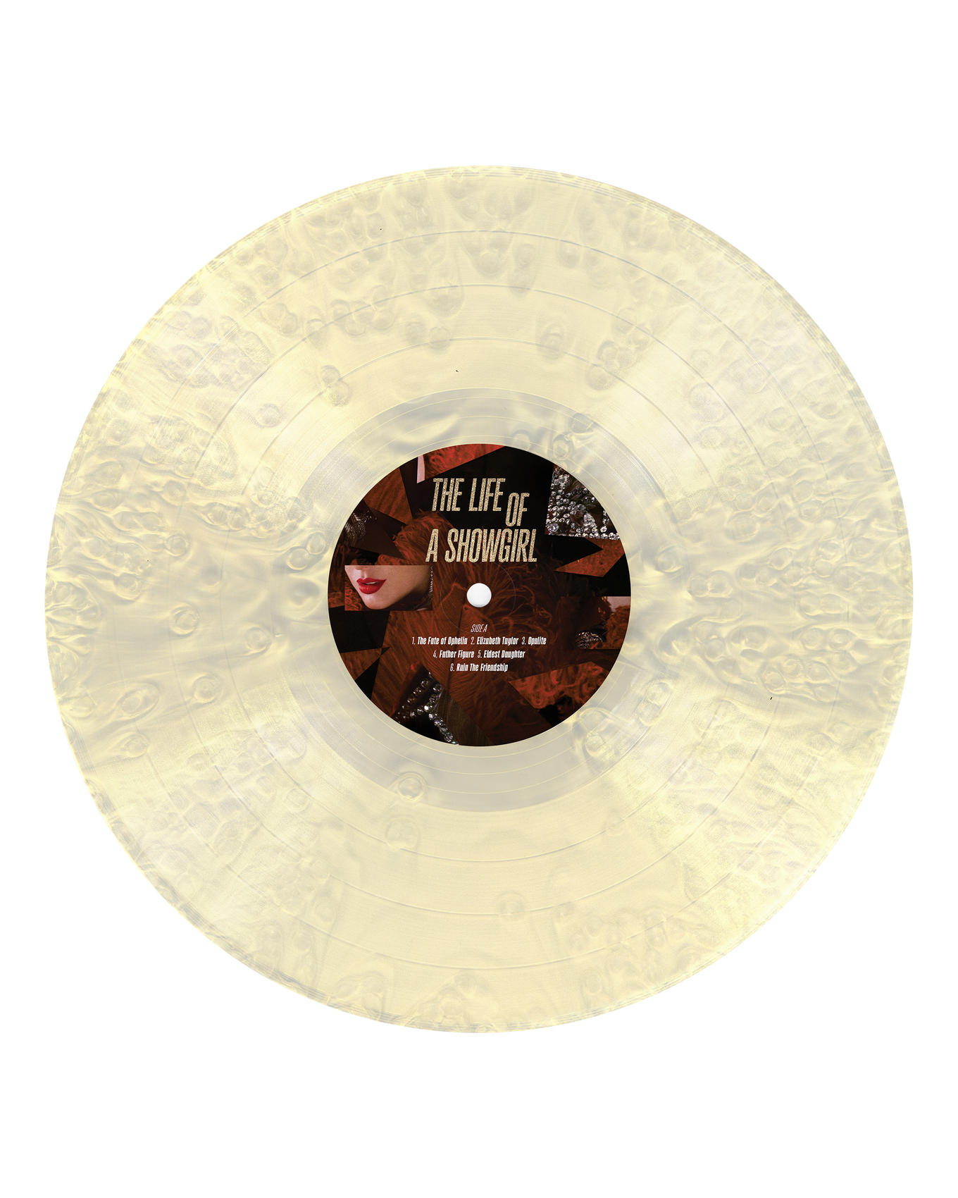 Taylor Swift THE LIFE OF A SHOWGIRL: THE TINY BUBBLES IN CHAMPAGNE EDITION (UNDER BRIGHT LIGHTS PEARLESCENT VINYL) (Use code: FREESHIPPING at Checkout Two orders or more Pre-order low stock