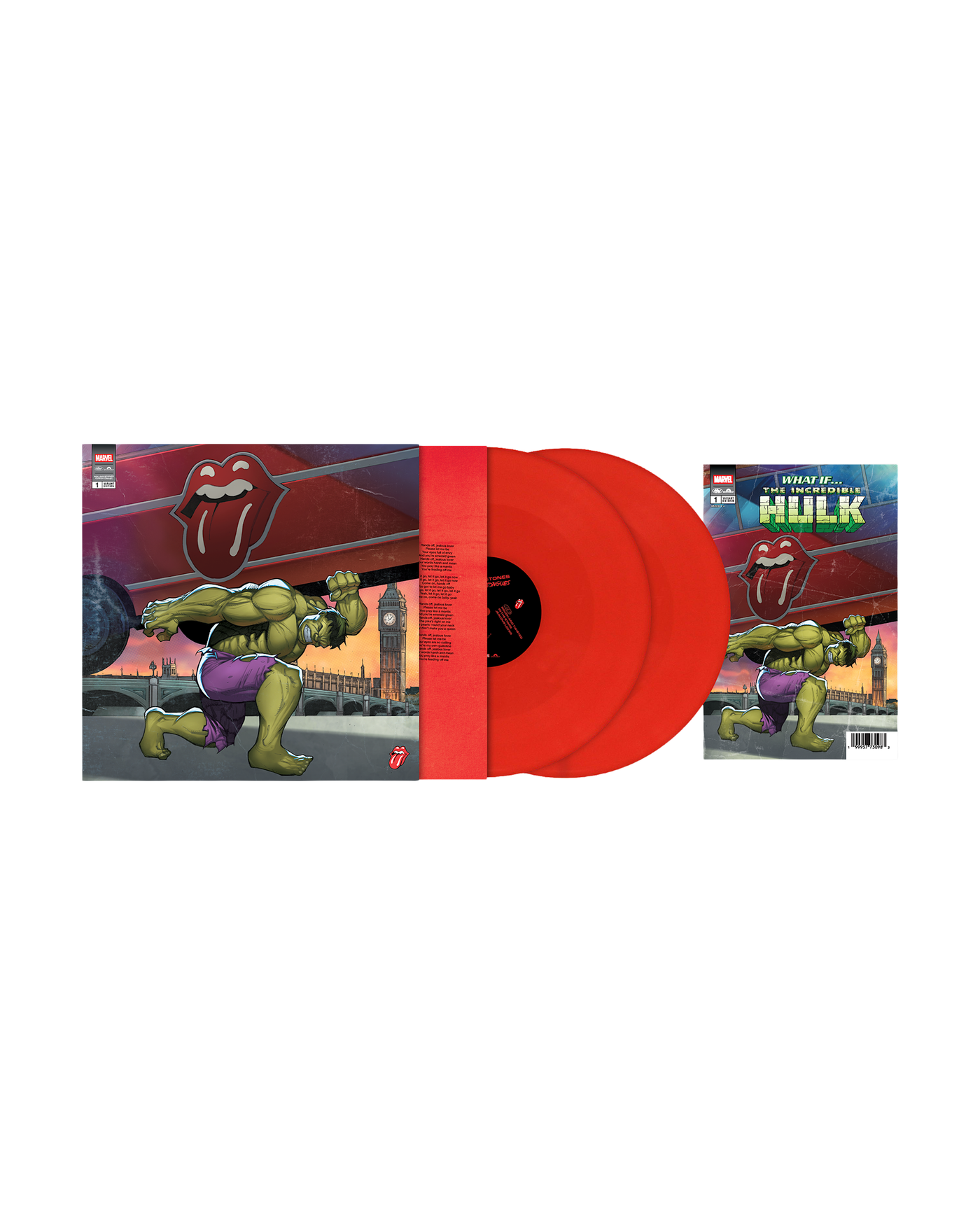 The Rolling StonesForeign Tongues Limited Edition Marvel Vinyl + Comic Book / HULK (Use code: FREESHIPPING at Checkout Two Orders or More UK Only) pre-order