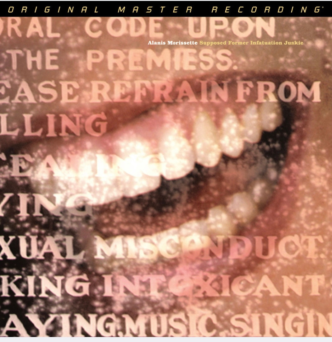 Alanis Morissette Supposed Former Infatuation junkie numbered 180g 33RPM vinyl 2LP (Use code: FREESHIPPING at Checkout Two Orders or More UK Only) Pre-Order
