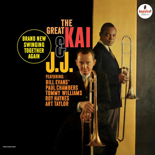 J.J. Johnson & Kai Winding The Great Kai & J.J. (Verve Acoustic Sounds Series) 180g LP vinyl Record (Use code: FREESHIPPING at Checkout Two Orders or More UK Only)