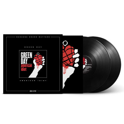 Green Day American Idiot (20th Anniversary) One-Step Numbered Limited Edition 180g 2LP (Use code: FREESHIPPING at Checkout Two Orders or More UK Only)