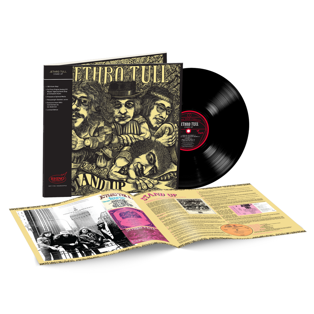 JETHRO TULL Stand Up (Rhino High Fidelity) Numbered Limited edition Vinyl Use code: FREESHIPPING at Checkout Two Orders or More UK Only)