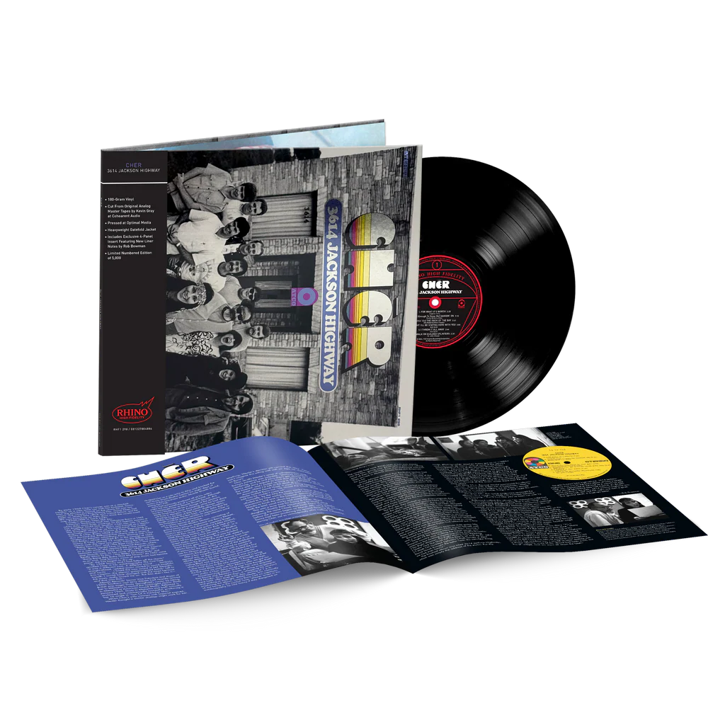 Cher 3614 Jackson Highway (Rhino High Fidelity) Vinyl Use code: FREESHIPPING at Checkout Two Orders or More UK Only