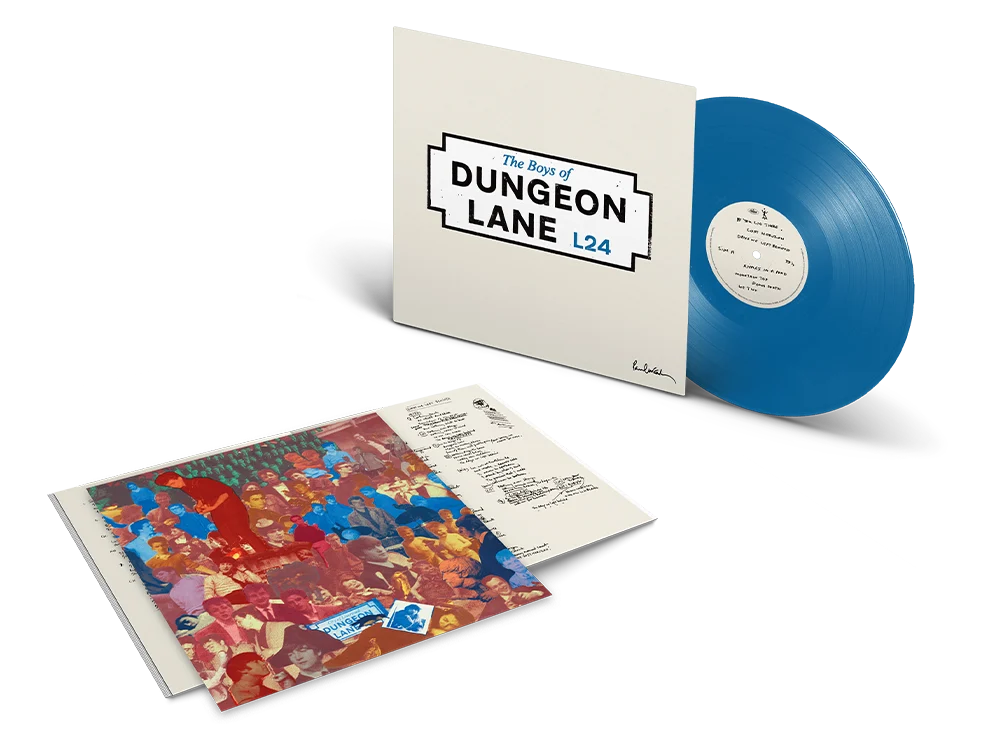 Paul McCartney The Boys of Dungeon Lane - Blue LP limited edition