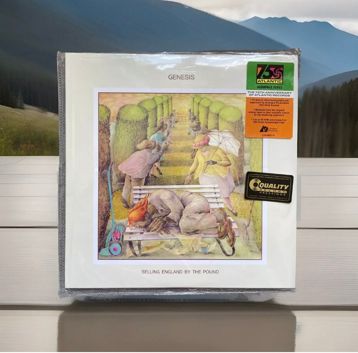 Genesis Selling England by the Pound (Atlantic 75 Series) 180g 45rpm 2LP vinyl (Use code: FREESHIPPING at Checkout Two Orders or More UK Only)