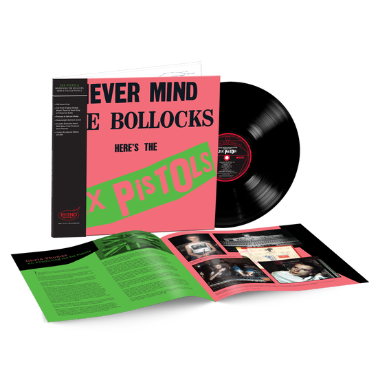 Sex Pistols NEVER MIND THE BOLLOCKS, HERE'S THE SEX PISTOLS (RHINO HIGH FIDELITY)