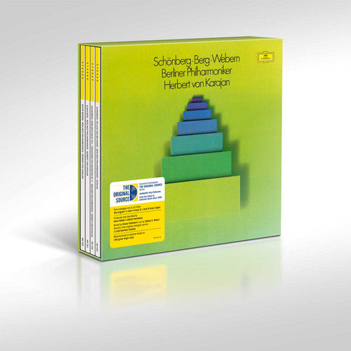 Herbert von Karajan Schoenberg - Berg - Webern (Original Source Series) Numbered Limited Edition 180g 4LP Box Set (FREESHIPPING at Checkout Two Orders or More UK Only) Pre-order