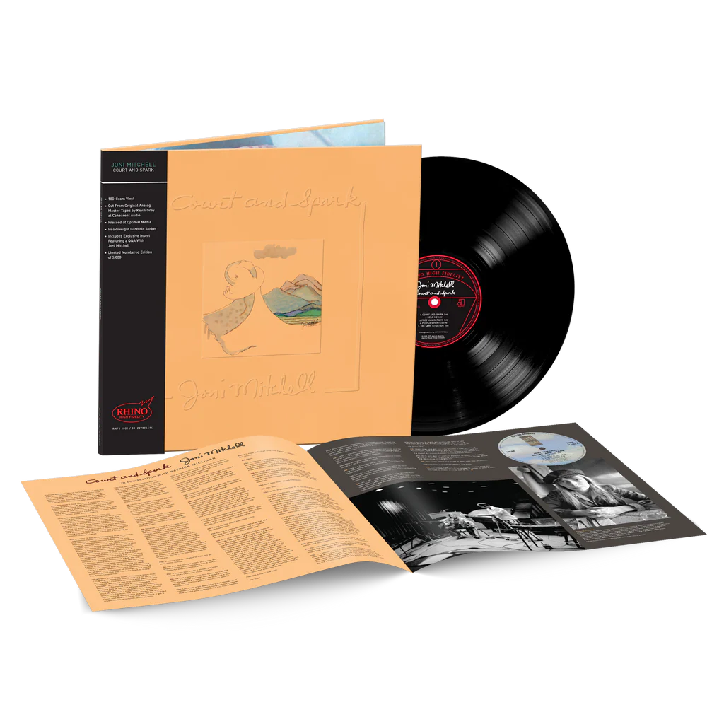 Joni Mitchell Court and Spark (Rhino High Fidelity) (Use code: FREESHIPPING at Checkout Two Orders or More UK Only) Pre-Order