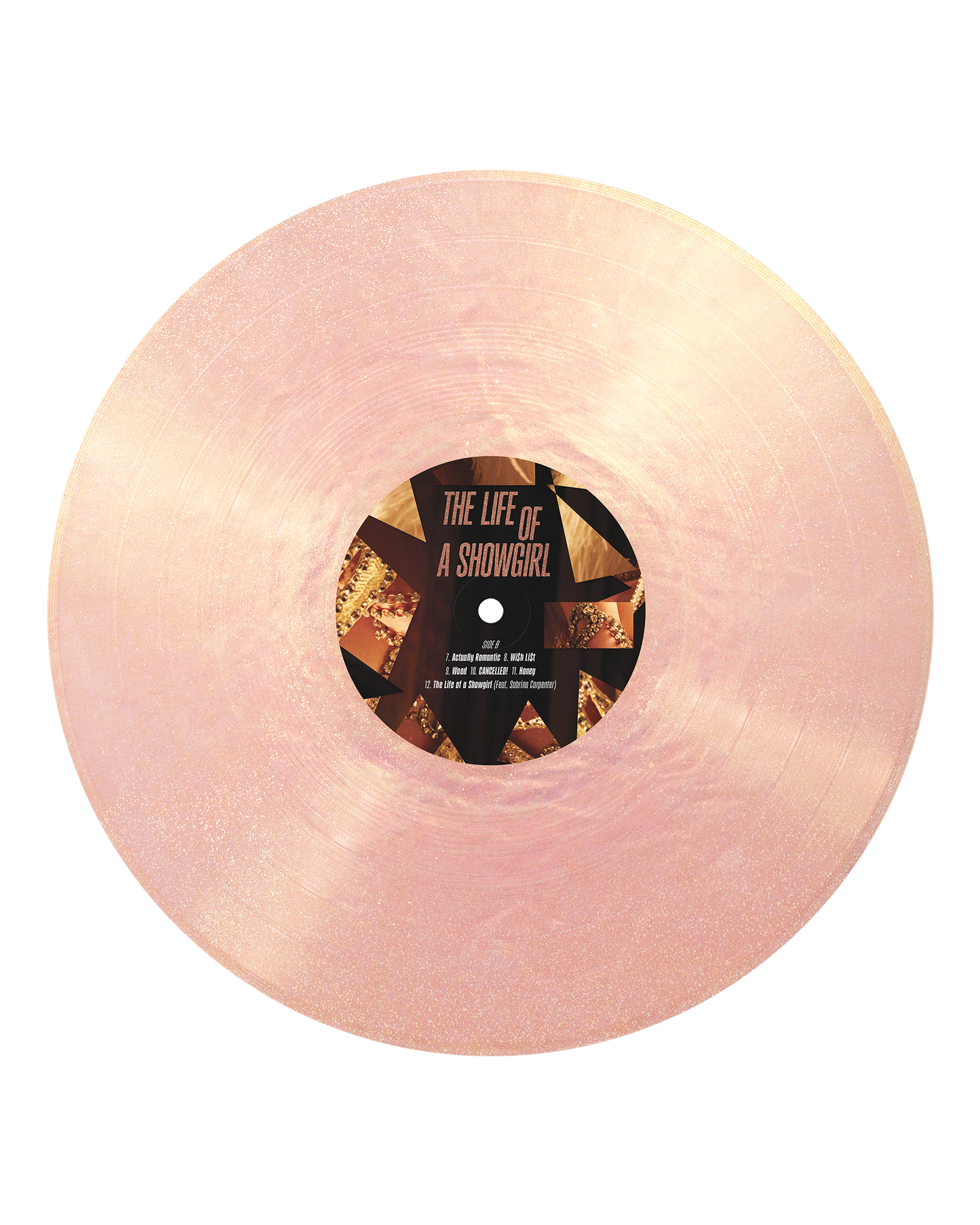 Taylor Swift THE LIFE OF A SHOWGIRL: THE CROWD IS YOUR KING EDITION (SUMMERTIME SPRITZ PINK SHIMMER VINYL) Use code: FREESHIPPING at Checkout Two orders or more low stock