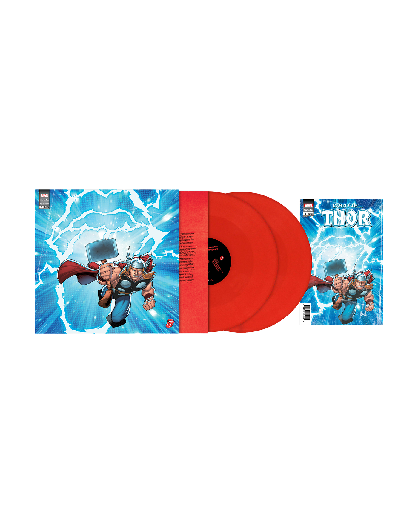 The Rolling Stones Foreign Tongues Limited Edition Marvel Vinyl + Comic Book / THOR (Use code: FREESHIPPING at Checkout Two Orders or More UK Only) pre-order