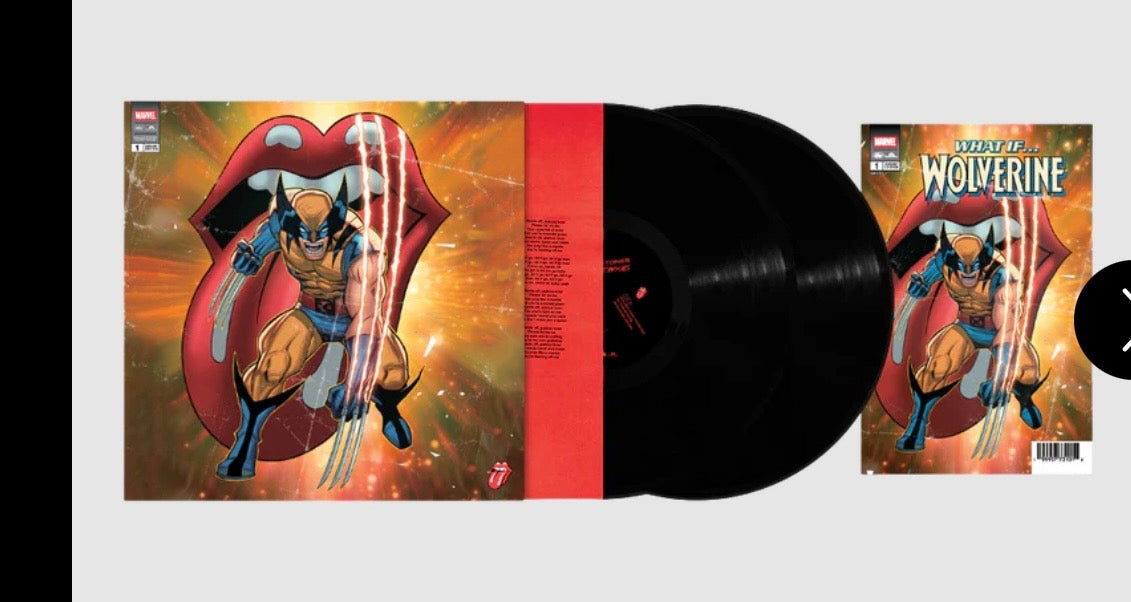 The Rolling Stones Foreign Tongues Limited Edition Marvel Vinyl + Comic Book / WOLVERINE (Use code: FREESHIPPING at Checkout Two Orders or More UK Only) pre-order Low Stock