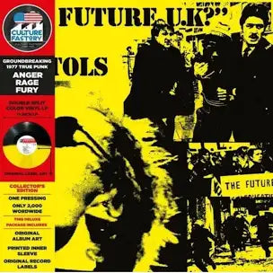 Sex Pistols : No Future UK VINYL Collector's 12" Album Coloured Vinyl (2021) (Use code: FREESHIPPING at Checkout Two Orders or More UK Only)