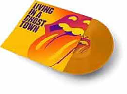 The Rolling Stones Living In A Ghost Town - Orange Vinyl 10" vinyl (Use code: FREESHIPPING at Checkout Two Orders or More UK Only)