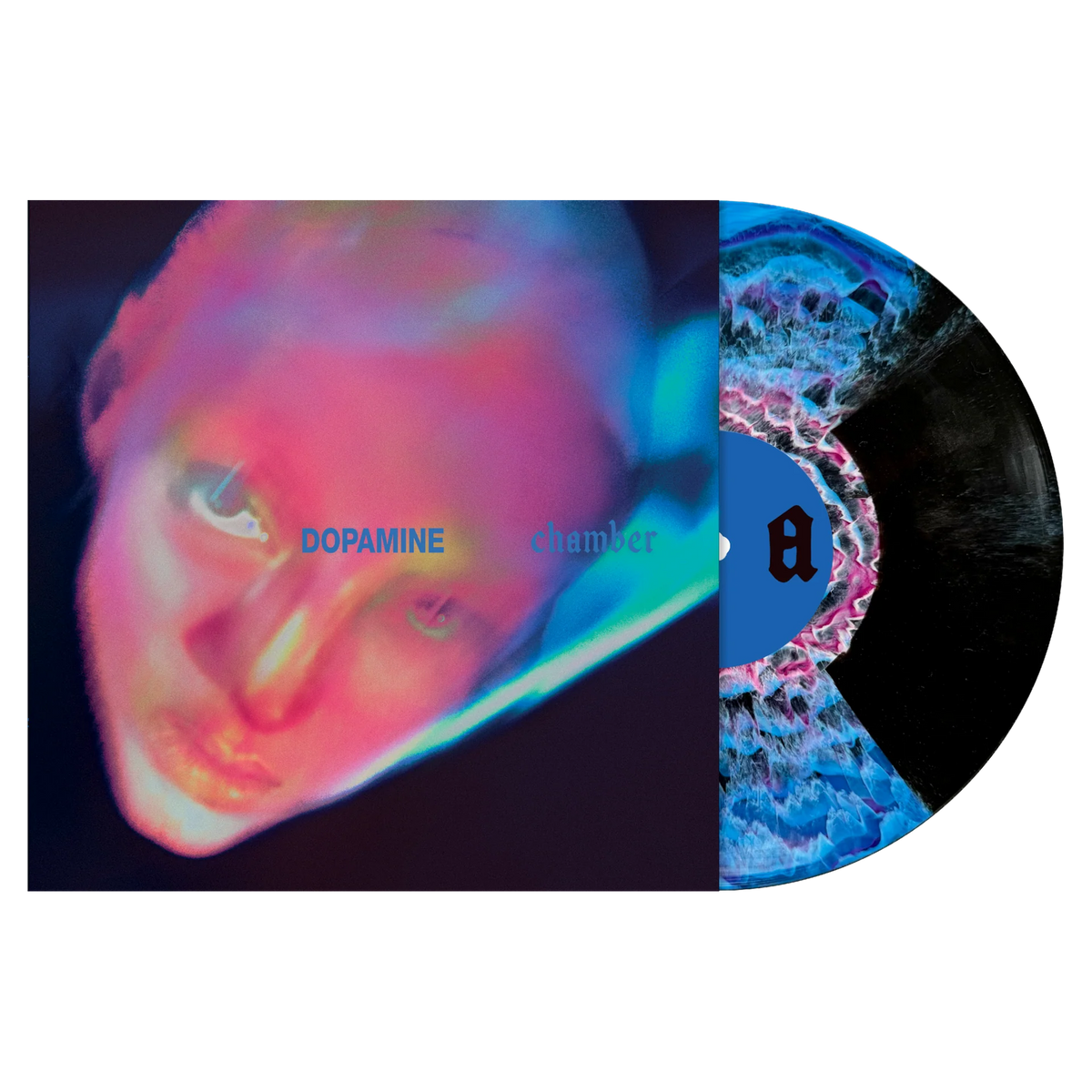 Fontaines D.C. Dopamine Chamber - Blue Pink & Purple Radical Effect Vinyl Blood Records Exclusive limited 500 numbered (Use code: FREESHIPPING at Checkout Two Orders or More UK Only