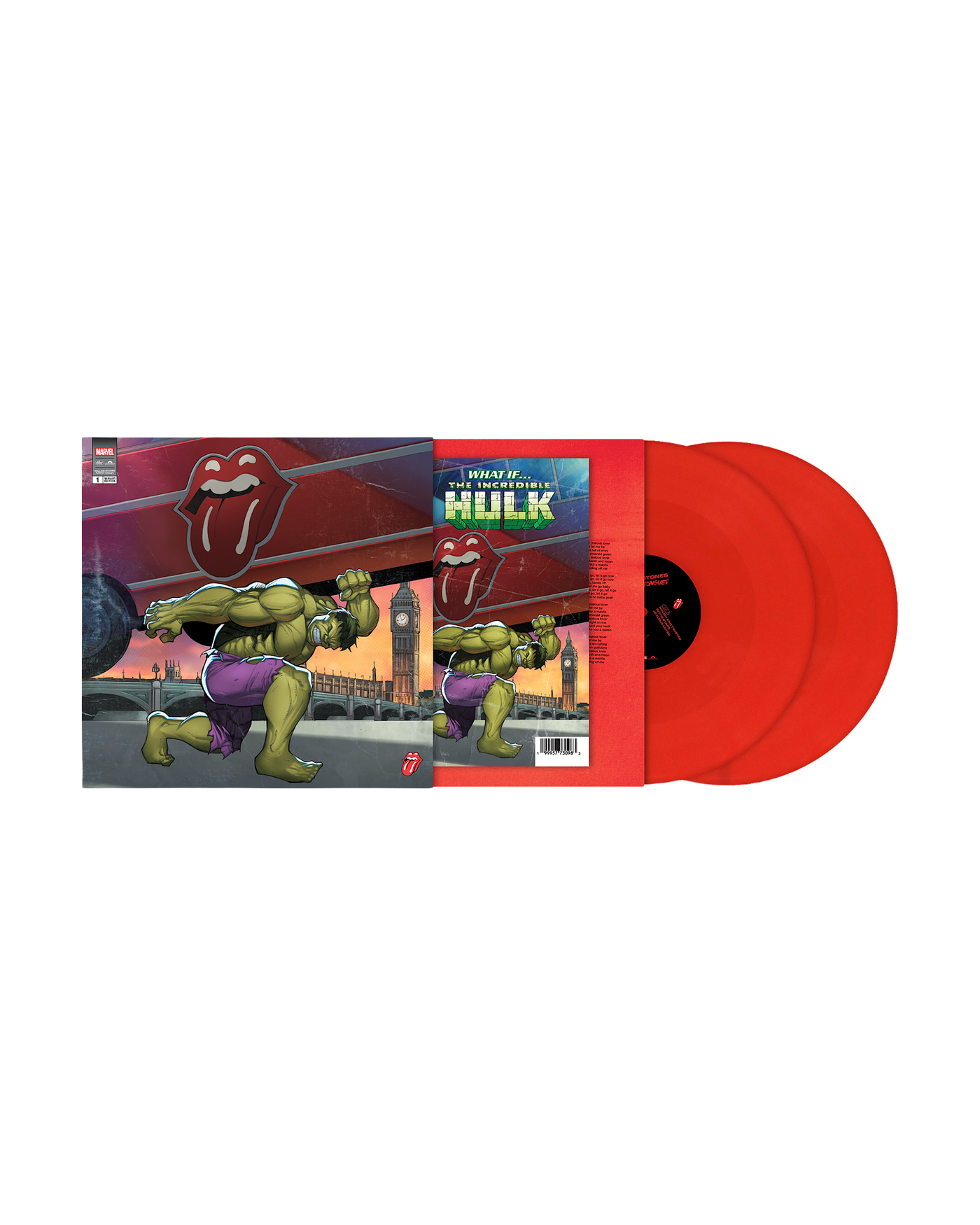 The Rolling Stones￼Foreign Tongues Limited Edition Marvel Vinyl + Comic Book / HULK (Use code: FREESHIPPING at Checkout Two Orders or More UK Only) pre-order