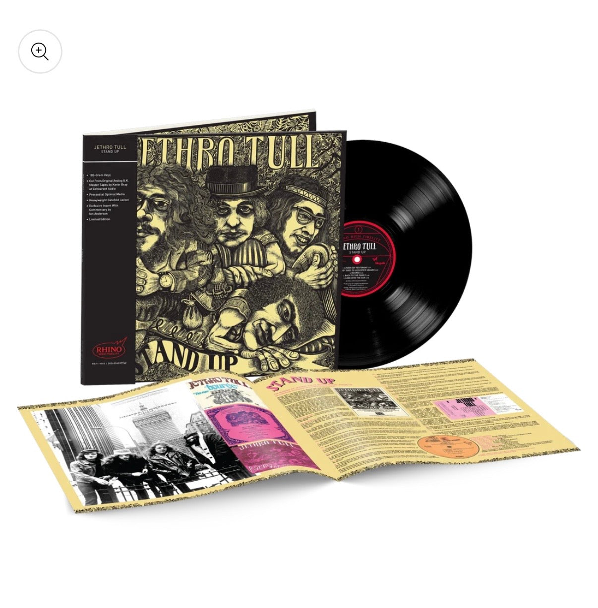 JETHRO TULL 1968-1972 (Rhino High Fidelity) (5LP Boxed Set)vinyl (pre-order) low Sock