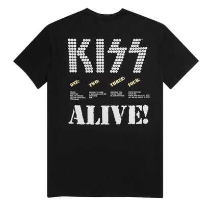 Kiss ALIVE! 50TH ANNIVERSARY SUPER DELUXE 8LP + BLU-RAY AUDIO + ALIVE! TRACK LIST T-SHIRT SIZE L (Pre-Order) low stock ￼