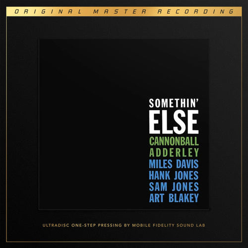 Cannonball Adderley Somethin' Else Numbered Limited Edition 180g 45rpm SuperVinyl 2LP Box Set (Use code: FREESHIPPING at Checkout Two Orders or More UK Only)