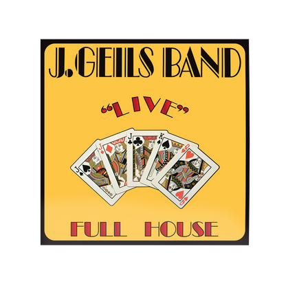 J. Geils Band "Live" Full House (Rhino High Fidelity) vinyl (Use code: FREESHIPPING at Checkout Two Orders or More UK Only Pre-order
