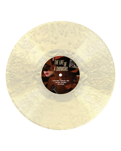 Taylor Swift THE LIFE OF A SHOWGIRL: THE TINY BUBBLES IN CHAMPAGNE EDITION (UNDER BRIGHT LIGHTS PEARLESCENT VINYL) (Use code: FREESHIPPING at Checkout Two orders or more Pre-order low stock