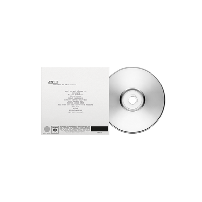 KASABIAN ACT III CD + SIGNED INSERT Use code: FREESHIPPING at Checkout Two Orders or More UK Only)