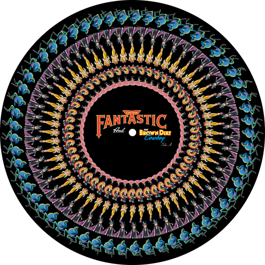 ELTON JOHN CAPTAIN FANTASTIC AND THE BROWN DIRT COWBOY Zoetrope picture disc blood records LP use code (FREESHIPPING at Checkout Two Orders or More UK Only)