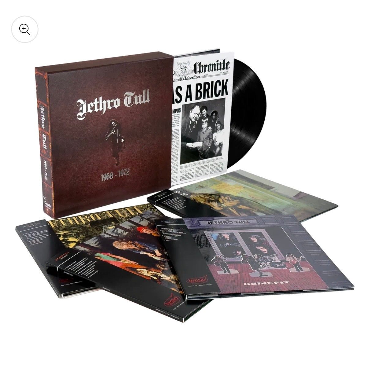 JETHRO TULL 1968-1972 (Rhino High Fidelity) (5LP Boxed Set)vinyl (pre-order) low Sock