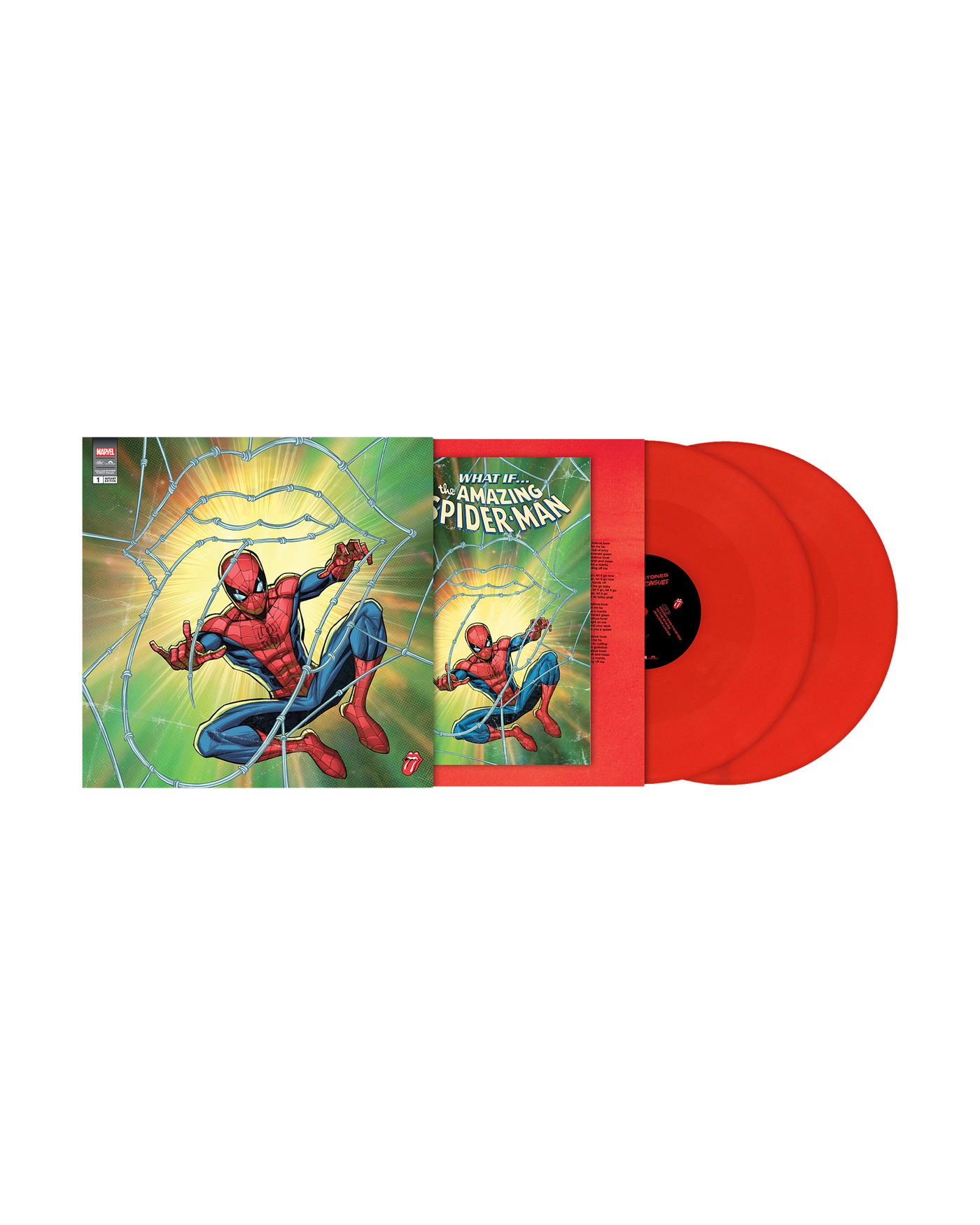 The Rolling Stones Foreign Tongues Limited Edition Marvel Vinyl + Comic Book / SPIDER-MAN (Use code: FREESHIPPING at Checkout Two Orders or More UK Only) pre-order