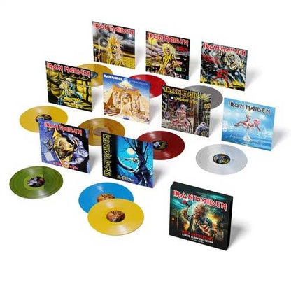 Iron Maiden 50th Anniversary Studio Album Collection Part 1: 1980-1992 10LP Box Set (Color Vinyl) Pre-order