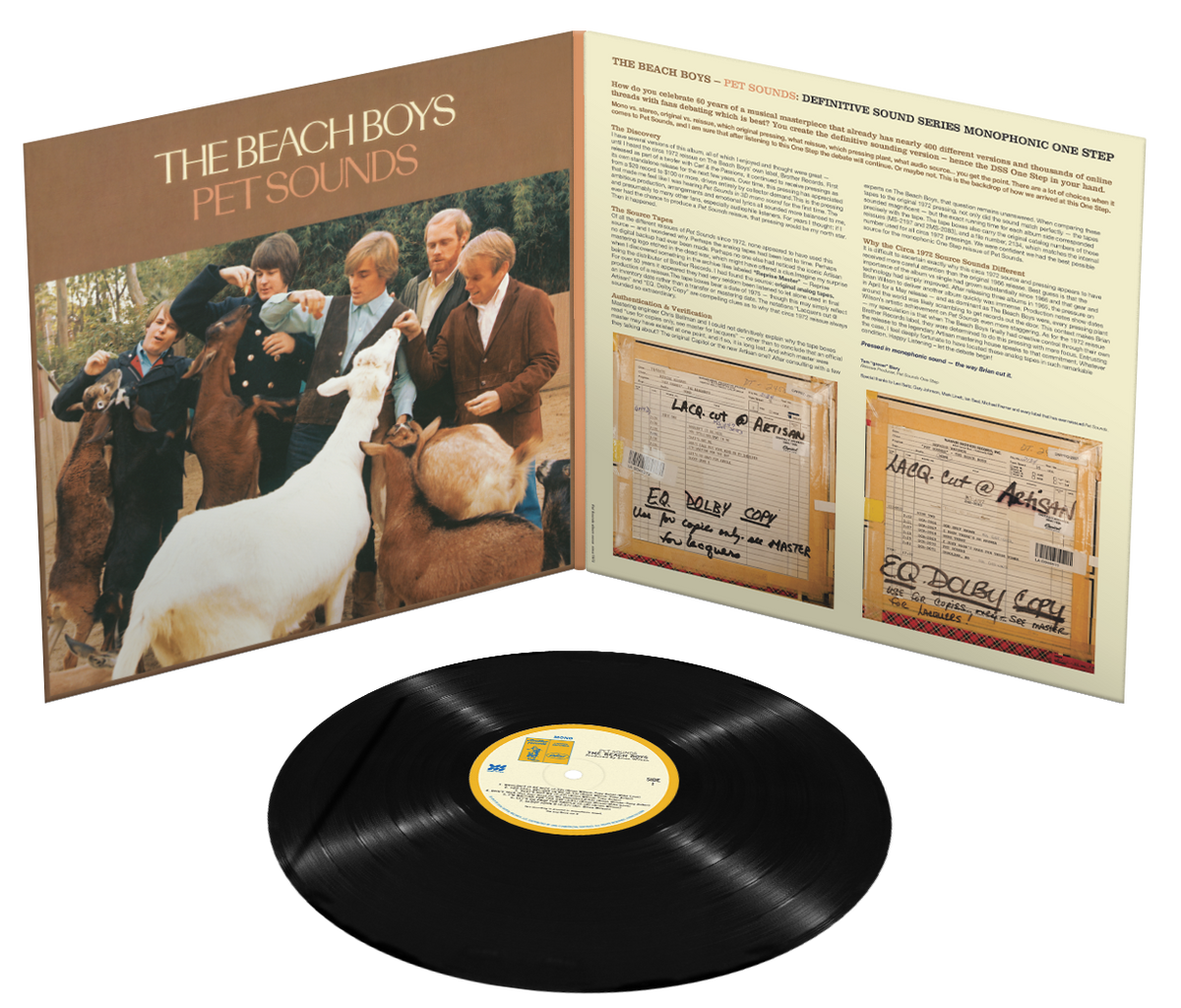 The Beach Boys Pet Sounds The Definitive Sound Series One-Step LP (Use code: FREESHIPPING at Checkout Two Orders or More UK Only) Pre-order low stock
