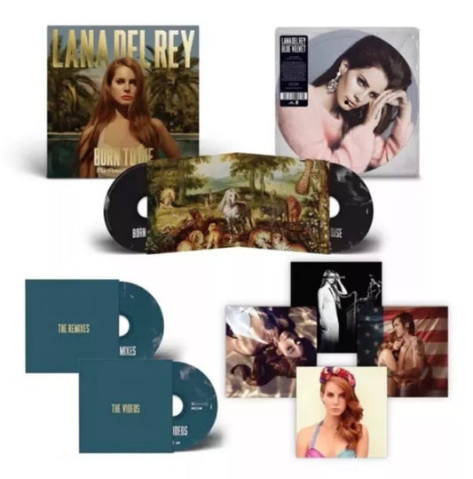 Lana Del Rey Born To Die The Paradise Edition Box Set CD DVD vinyl (Use code: FREESHIPPING at Checkout Two Orders or More UK Only)