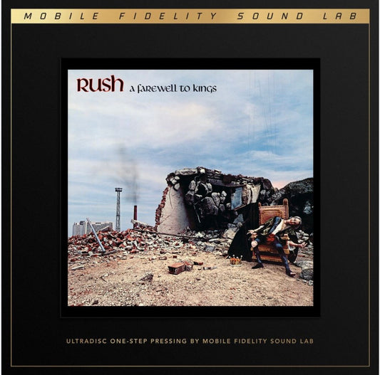 Rush A Farewell to Kings
(UD1S 180g 45RPM 2LP Box Set) MFSL Vinyl (Use code: FREESHIPPING at Checkout Two Orders or More UK Only) Pre-order