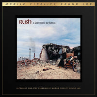 Rush A Farewell to Kings
(UD1S 180g 45RPM 2LP Box Set) MFSL Vinyl (Use code: FREESHIPPING at Checkout Two Orders or More UK Only) Pre-order