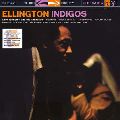 Duke Ellington Ellington Indigos Numbered Limited Edition 180g 45rpm 2LP (Use code: FREESHIPPING at Checkout Two Orders or More UK Only)