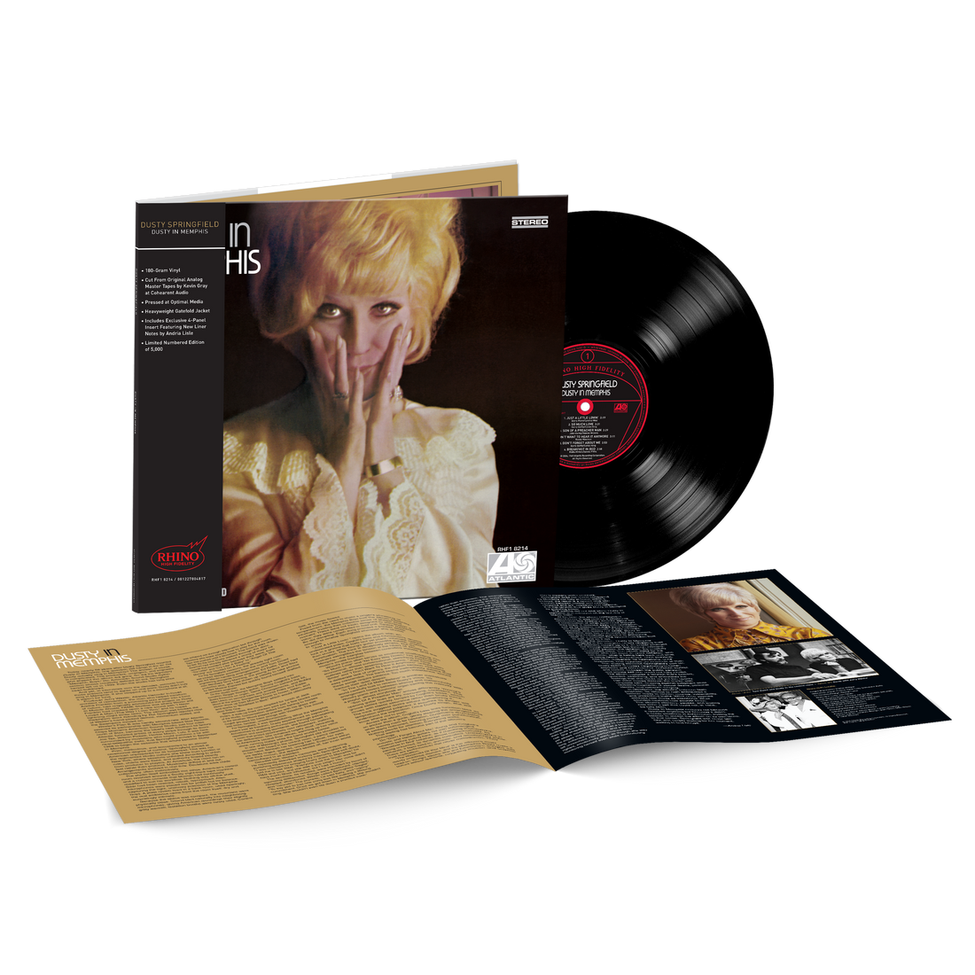 Dusty Springfield Dusty in Memphis (Rhino High Fidelity)Vinyl (Use code: FREESHIPPING at Checkout Two Orders or More UK Only) Pre-Order
