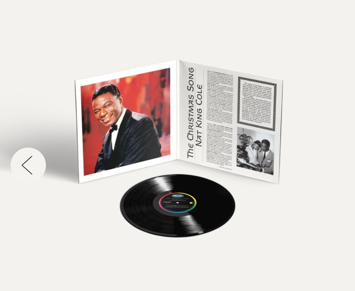 NAT KING COLE THE CHRISTMAS SONG (DEFINITIVE SOUND SERIES AUDIOPHILE EDITION) LP (Use code: FREESHIPPING at Checkout Two Orders or More UK Only) Pre-Order