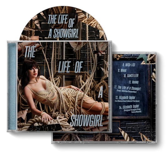 Taylor Swift THE LIFE OF A SHOWGIRL (SO GLAMOROUS CABARET VERSION) CD (Use code: FREESHIPPING at Checkout Two orders or more UK)