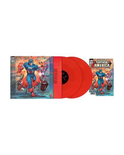 The Rolling Stones Foreign Tongues Limited Edition Marvel Vinyl + Comic Book / CAPTAIN AMERICA (Use code: FREESHIPPING at Checkout Two Orders or More UK Only) pre-order