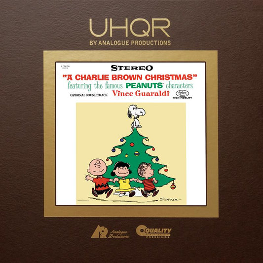 Vince Guaraldi Trio - A Charlie Brown Christmas  (45 RPM 200 Gram Double LP on Clarity Vinyl) use code (FREESHIPPING at Checkout Two Orders or More UK Only) Pre-Order