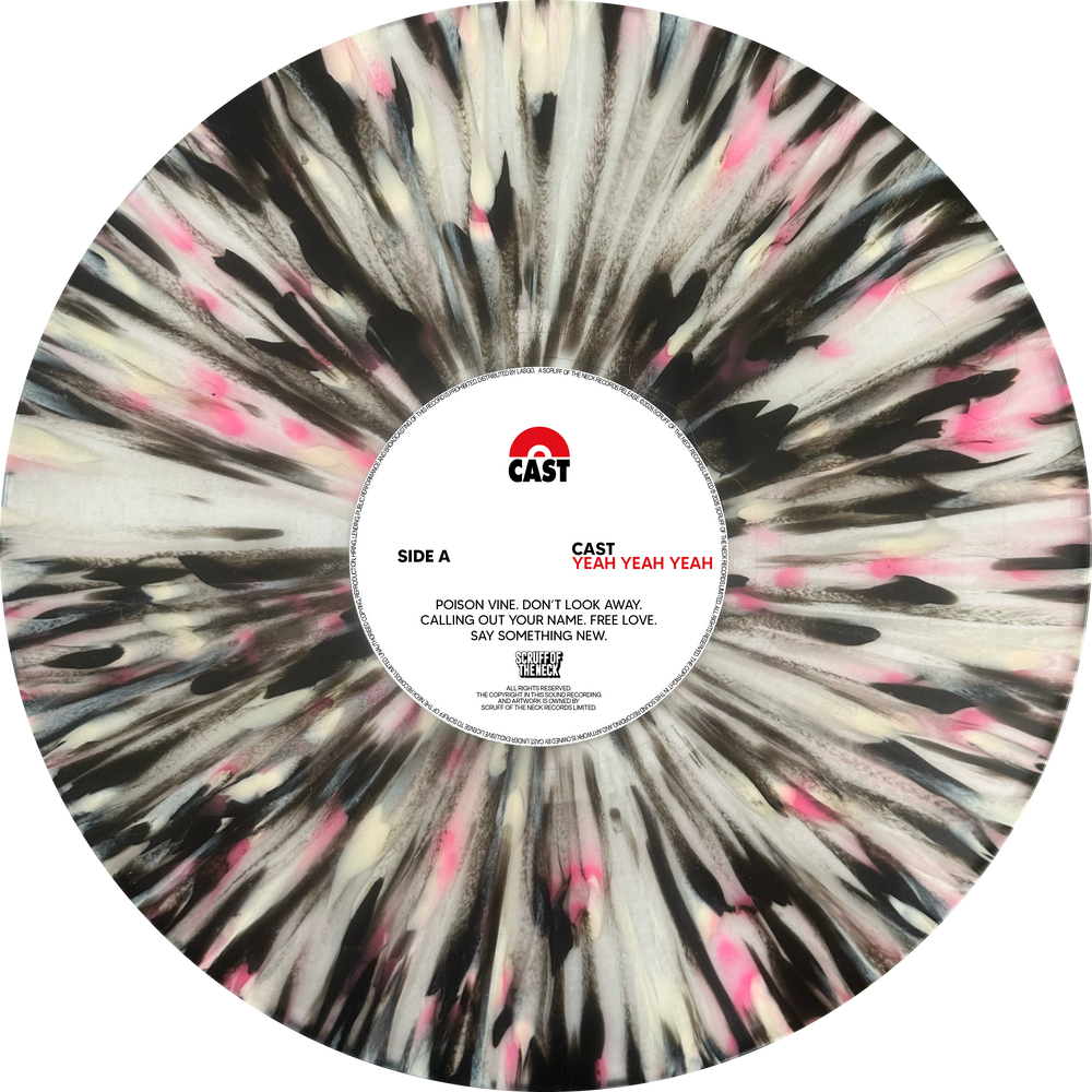 Cast Yeah Yeah Yeah Blood Records Limited Edition Vinyl (Use code: FREESHIPPING at Checkout Two Orders or More UK Only)