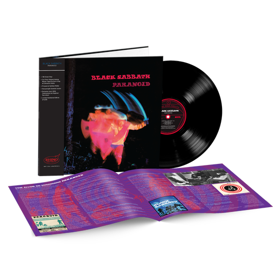 Black Sabbath PARANOID (RHINO HIGH FIDELITY) vinyl Record (Use code: FREESHIPPING at Checkout Two Orders or More UK Only) arriving March low stock