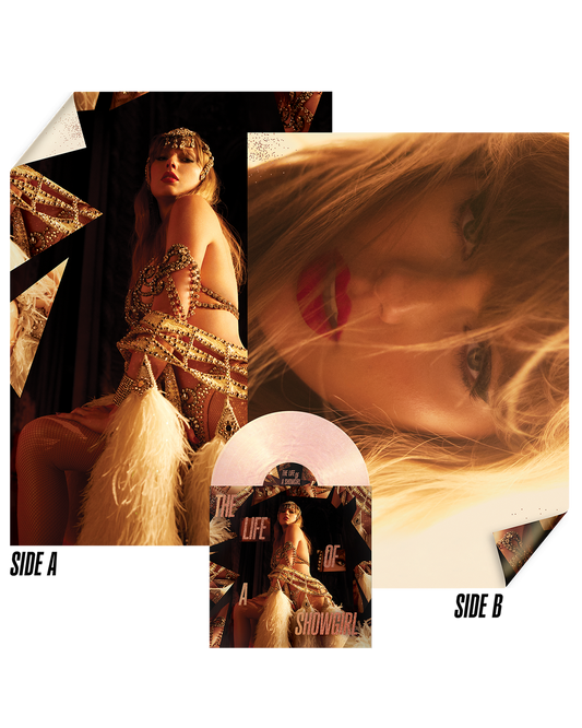 Taylor Swift THE LIFE OF A SHOWGIRL: THE CROWD IS YOUR KING EDITION (SUMMERTIME SPRITZ PINK SHIMMER VINYL) Use code: FREESHIPPING at Checkout Two orders or more low stock