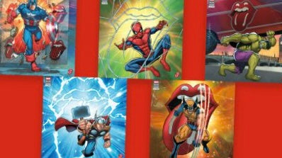 Rolling Stones "Foreign Tongues" Limited Edition Marvel Vinyl + Comic Book full set (Use code: FREESHIPPING at Checkout Two Orders or More UK Only) low Stock