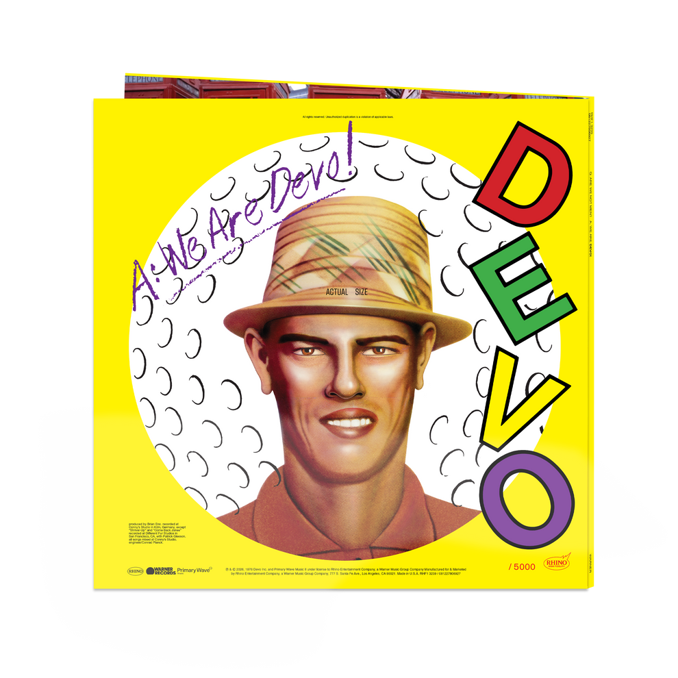 Devo Q: Are We Not Men? A. We Are Devo! (Rhino High Fidelity) use code (FREESHIPPING at Checkout Two Orders or More UK Only) Pre-Order