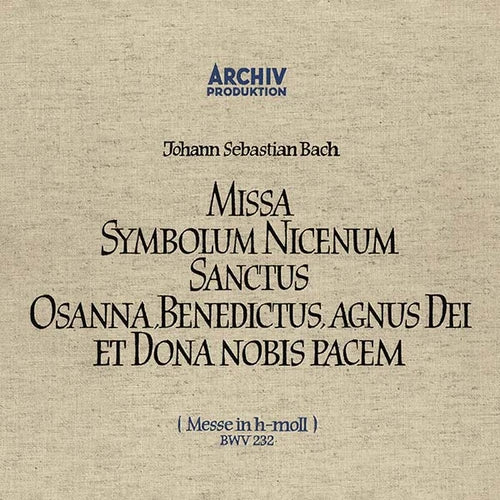 Karl Richter Bach Mass in B Minor (Original Source Series) Hand-Numbered Limited Edition 180g 3LP Box Set (Use code: FREESHIPPING at Checkout Two Orders or More UK Only) Pre-order