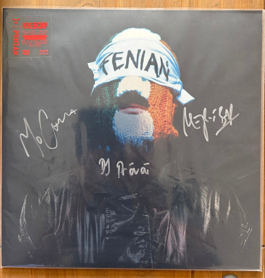 Kneecap Fenian Rough Trade Exclusive SIGNED Mirror Vinyl TRICOLOUR Ltd 1500 Use code: FREESHIPPING at Checkout Two Orders or More UK Only Pre-order