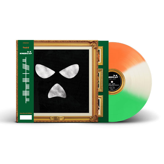 Kneecap Fine Art Vinyl LP Signed Assai Obi Edition Green, White and Orange Tri-Colour 2024 (Use code: FREESHIPPING at Checkout Two Orders or More UK Only) last copy