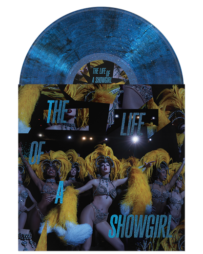 Taylor Swift THE LIFE OF A SHOWGIRL: BABY, THAT'S SHOW BUSINESS EDITION (LAKESIDE BEACH BLUE SPARKLE VINYL) (Use code: FREESHIPPING at Checkout Two Orders or More UK Only) Pre-Order Low stock