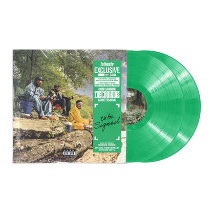 The Cool Kids and Don Cannon - Gone Fishing (Anniversary Edition) (2xLP - Signed Emerald Green Vinyl) (Use code: FREESHIPPING at Checkout Two Orders or More UK Only Pre-order